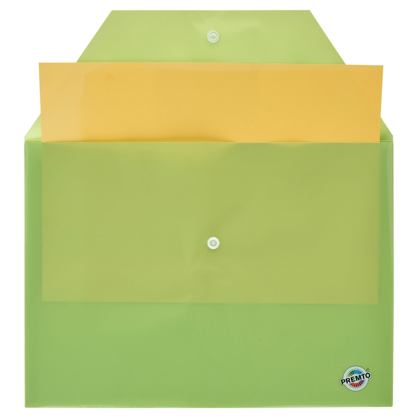 Premto A4 Button Storage Wallets Pack Of 5 - ABC School Supplies