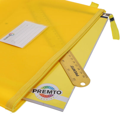 Premto A4+ Extra Durable Storage Wallets - Ice Colours - Pack of 5 - ABC School Supplies