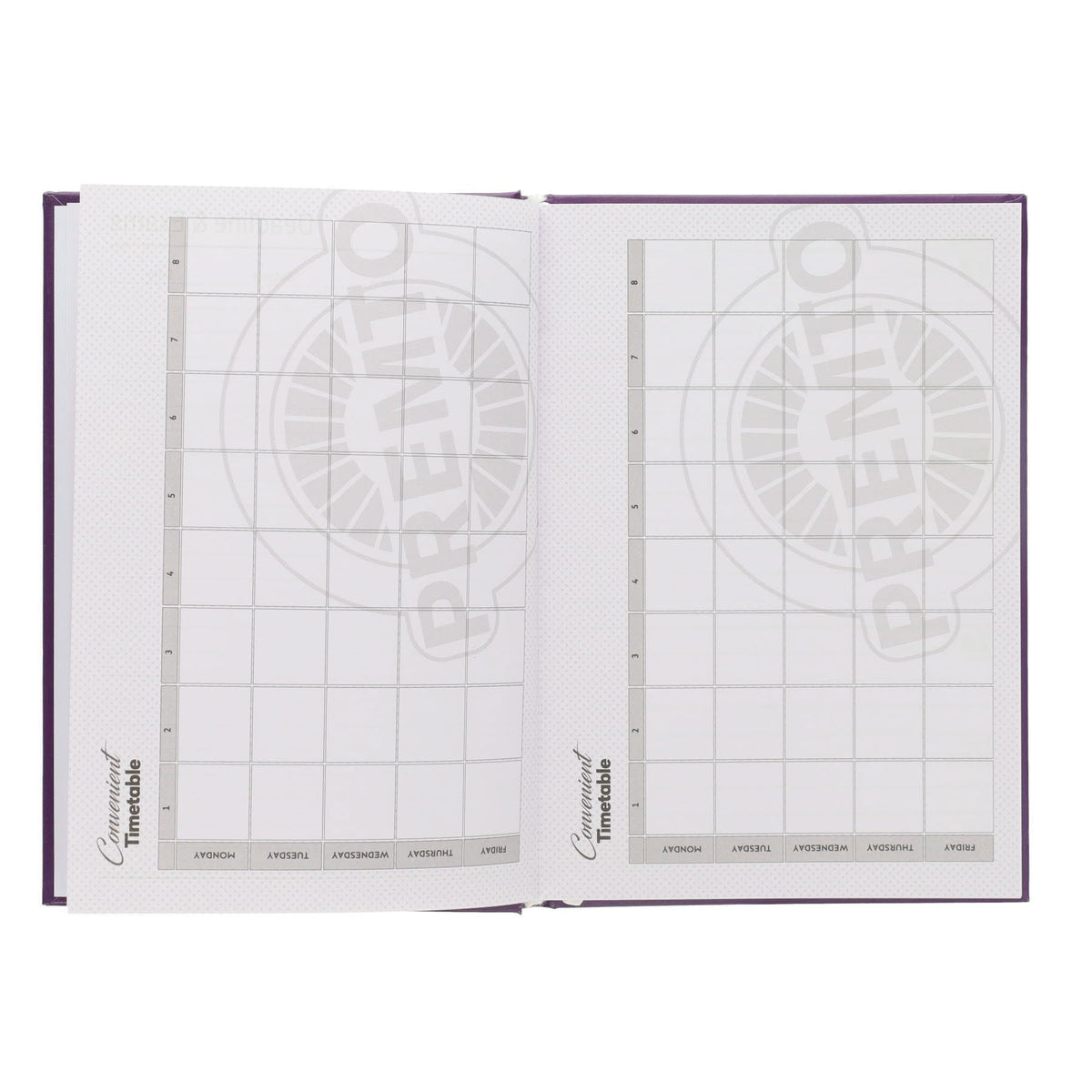 Premto A5 2026-2027 Page a Day Academic Diary - Bold Colours - ABC School Supplies