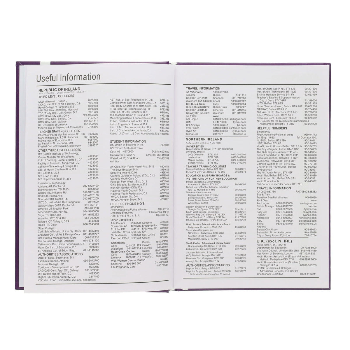 Premto A5 2026-2027 Page a Day Academic Diary - Bold Colours - ABC School Supplies