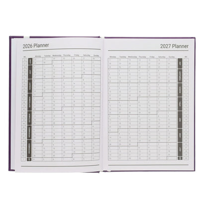 Premto A5 2026-2027 Page a Day Academic Diary - Pastel Colours - ABC School Supplies