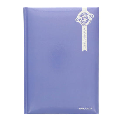 Premto A5 2026-2027 Page a Day Academic Diary - Pastel Colours - ABC School Supplies