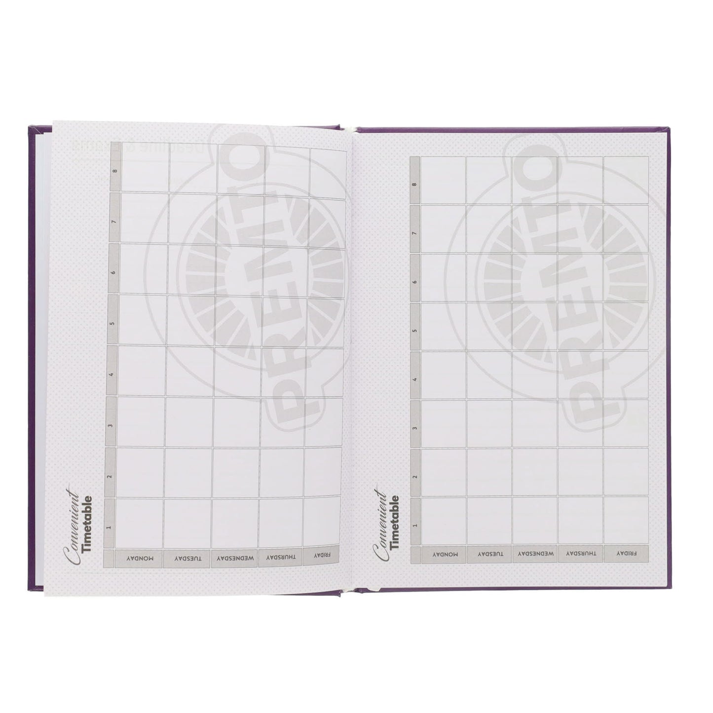 Premto A5 2026-2027 Page a Day Academic Diary - Pastel Colours - ABC School Supplies