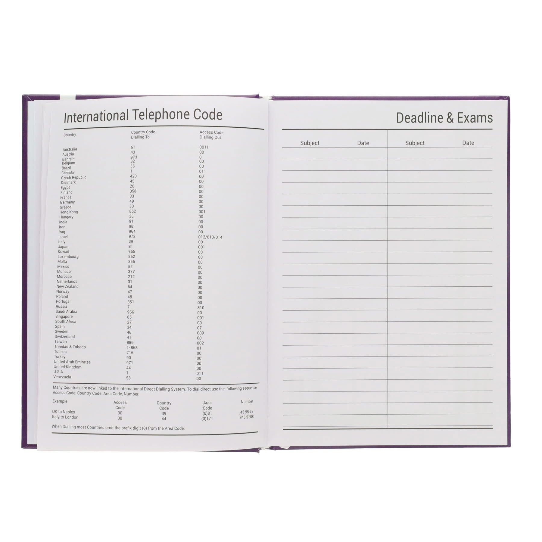 Premto A5 2026-2027 Page a Day Academic Diary - Pastel Colours - ABC School Supplies