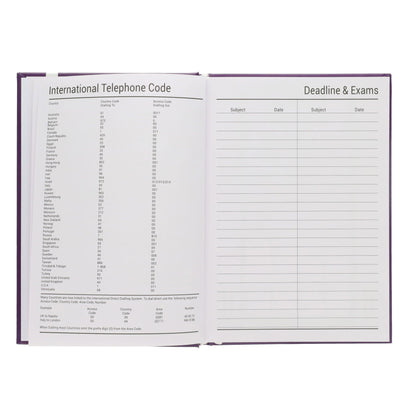 Premto A5 2026-2027 Page a Day Academic Diary - Pastel Colours - ABC School Supplies