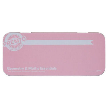 Premto Maths Set 9pcs - Pink Sherbet - ABC School Supplies