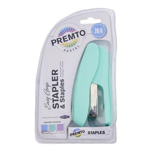 Premto Pastel Easy Grip Stapler & 26/6 Staples - ABC School Supplies