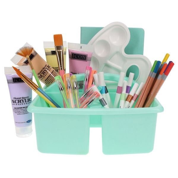 Premto Pastel Storage Caddy - Mint Magic - ABC School Supplies