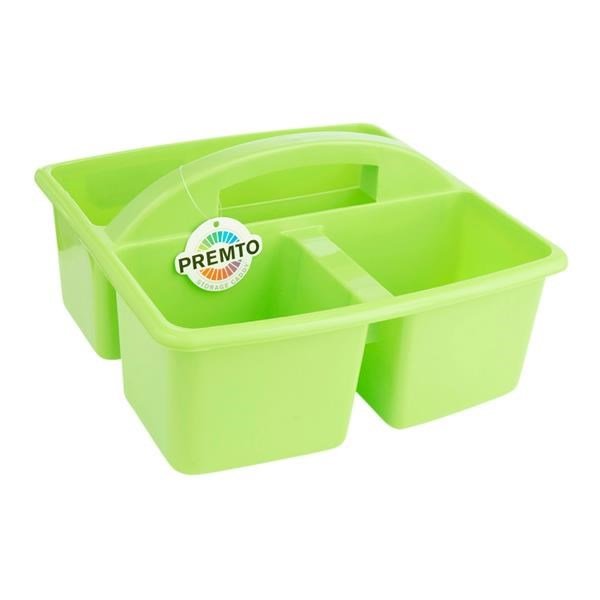 Premto Small Plastic Desktop Caddy Caterpillar Green - ABC School Supplies
