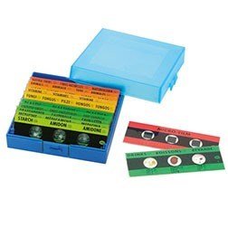 **Prepared Micro-Slides - Pack Of 12 - ABC School Supplies