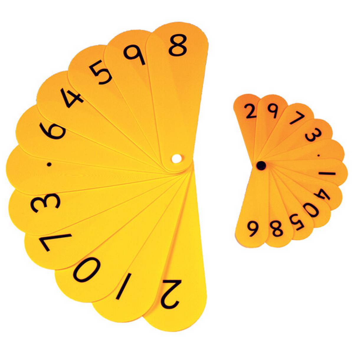 Teacher Number Fans - Pack of 2