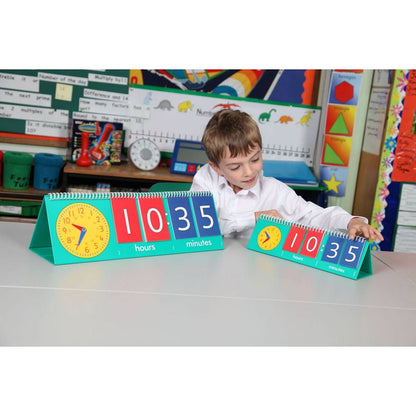Tell Time Flip Charts - Teachers Edition