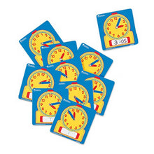 Write-On/Wipe Off Student Clock - Set of 10