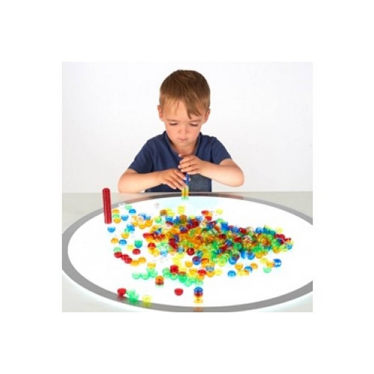 Translucent Stackable Counters - Pack of 500