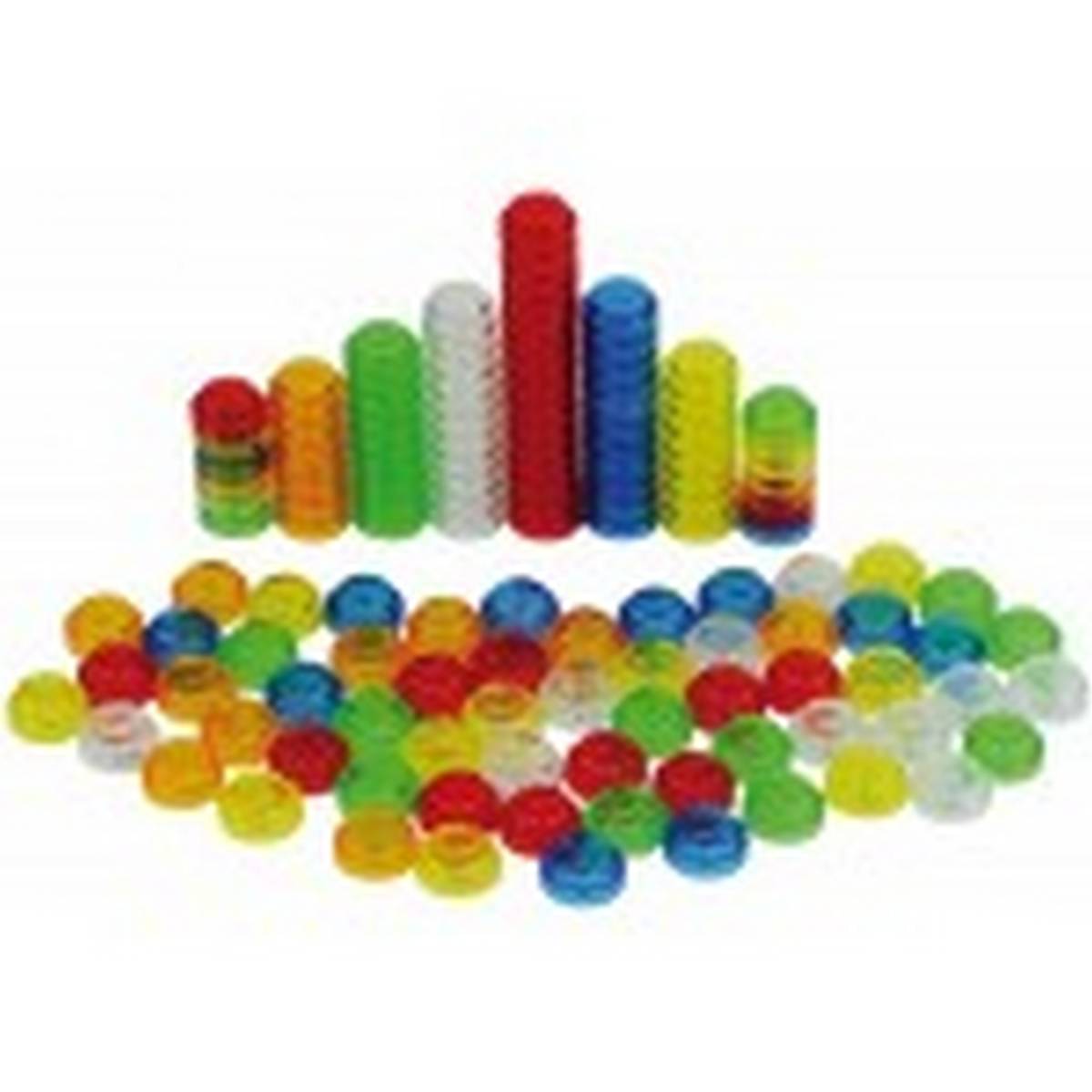 Translucent Stackable Counters - Pack of 500
