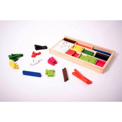 Wooden Cuisenaire Rods Pack of 308