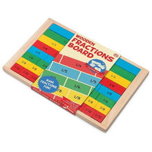 Wooden Fractions Board