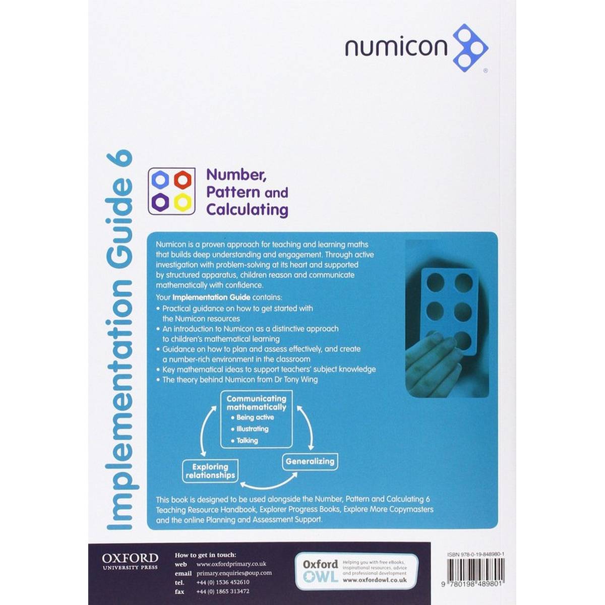 Numicon: Number, Pattern and Calculating 6 Teaching Pack
