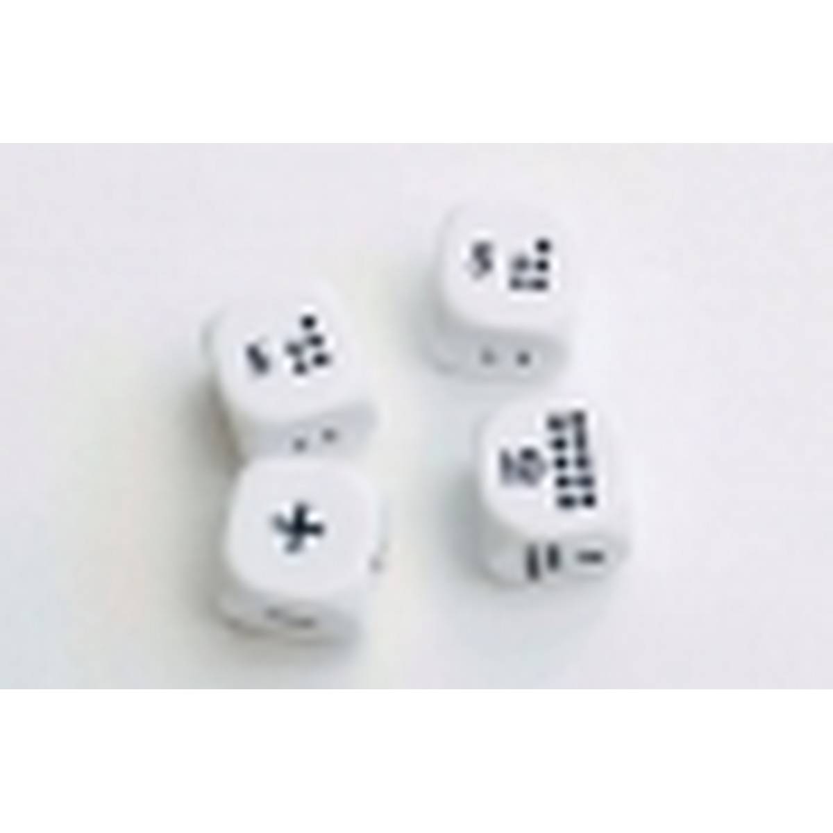 Numicon Dice Set of 4