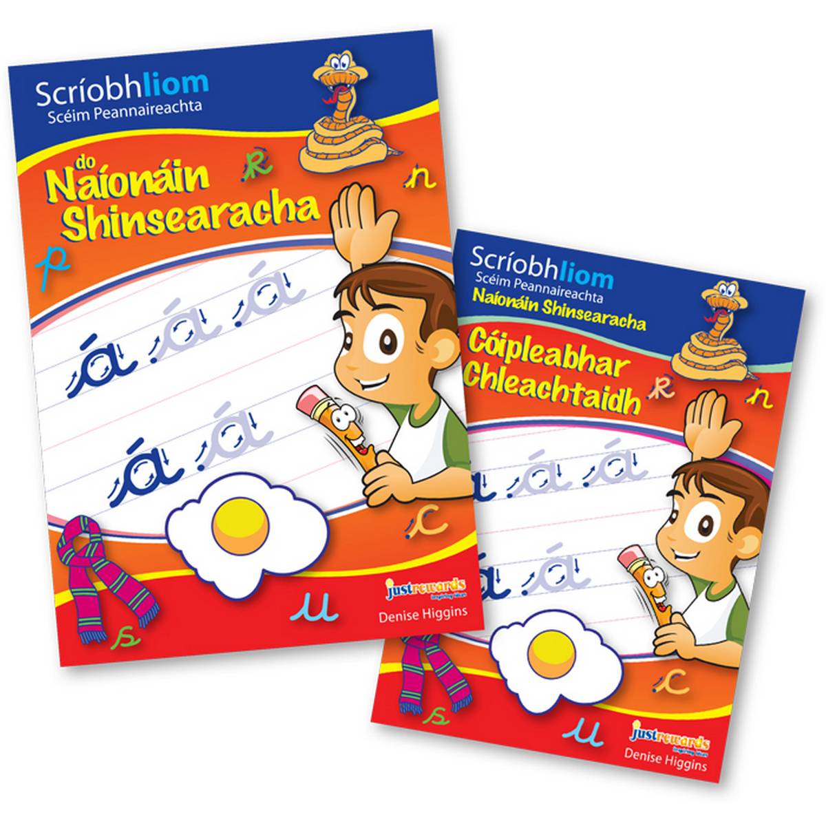 Scríobh Liom do Naíonáin Shinsearacha (Book & Practice Copy Set)