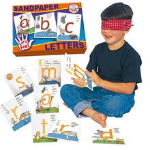 Let's Feel Sandpaper Letters