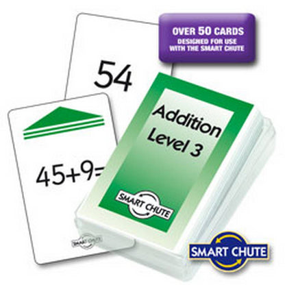 Addition Facts Chute Cards - Level 3