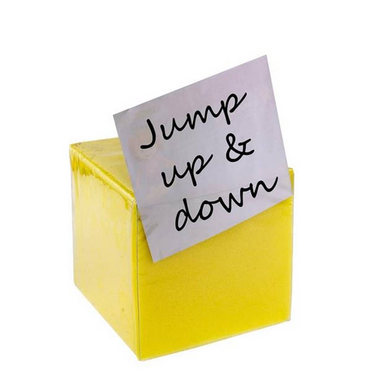 Blank Foam Dice with Clear Pockets