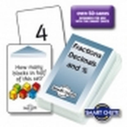 Fractions, Decimals, Percentages Chute Cards