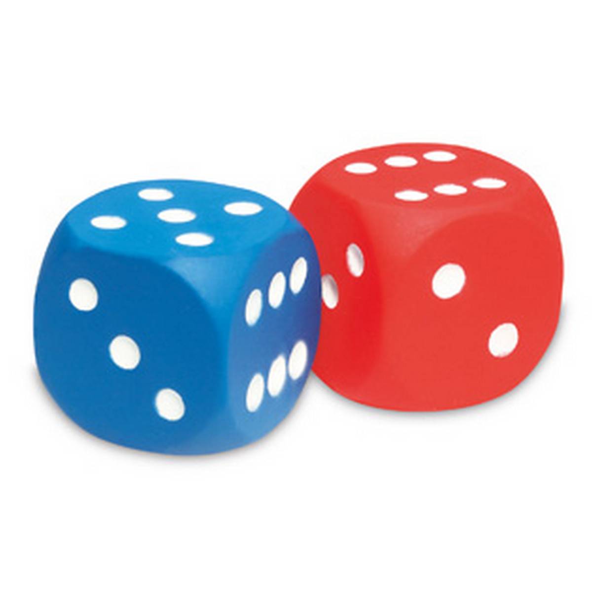 Giant Foam Dot Dice, Set of 2