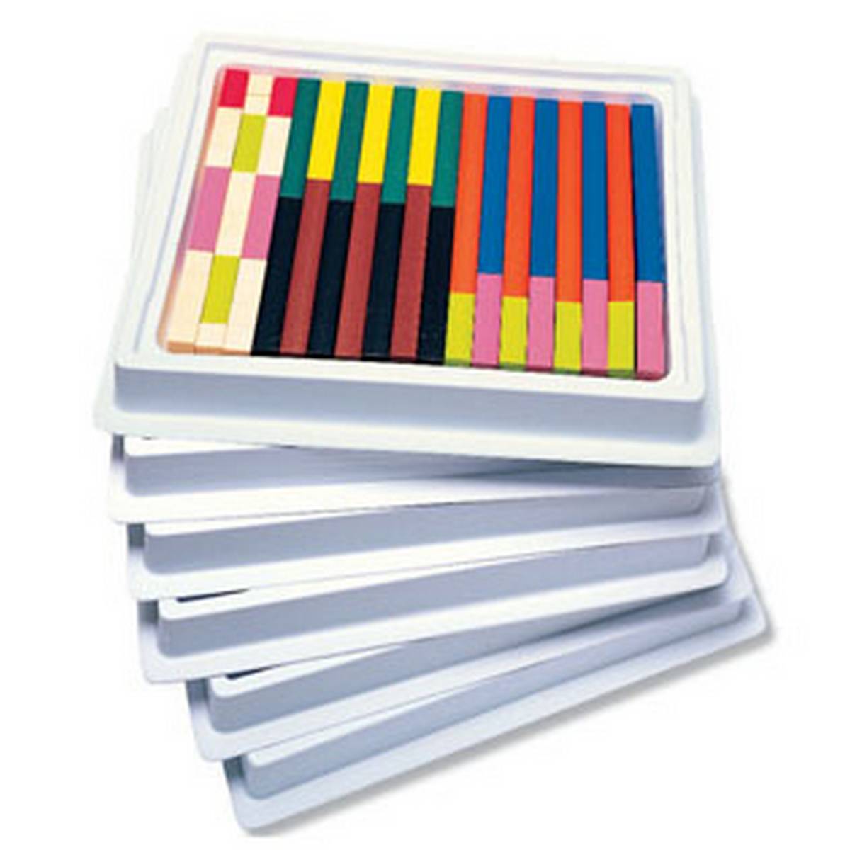 Plastic Cuisenaire Rods Classroom Multi-Pack
