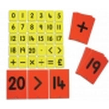 0 - 20 Maths Cards Pupil's Set (Green)