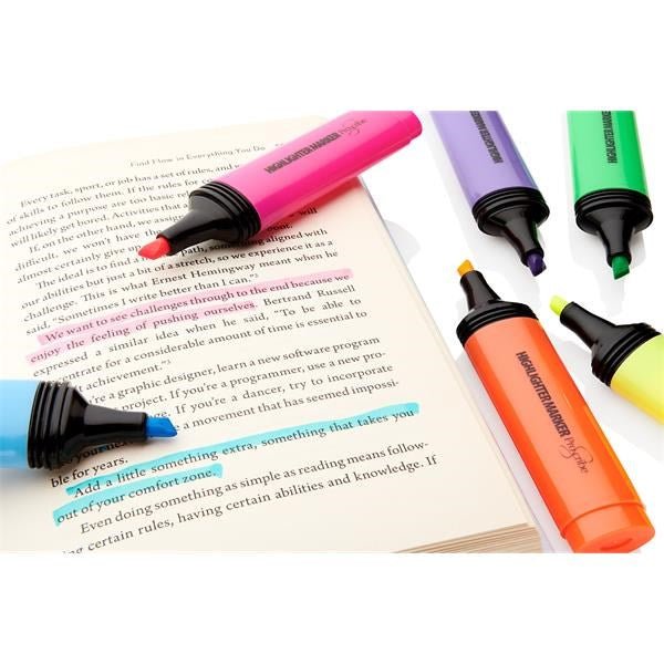 ProScribe Assorted Highlighters Pack of 6 - ABC School Supplies