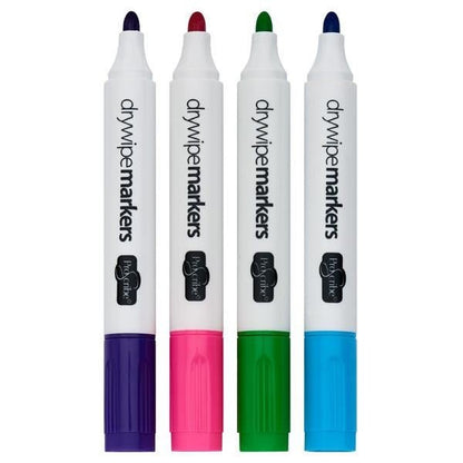 ProScribe Dry Wipe Whiteboard Markers Pack Of 4 - ABC School Supplies