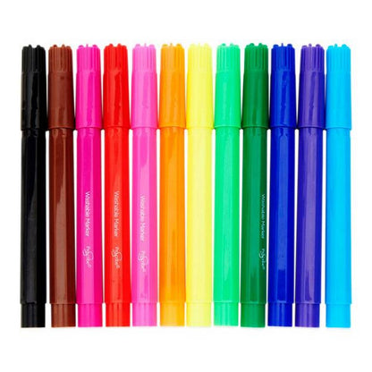 ProScribe Pkt.12 Washable Jumbo Markers - ABC School Supplies