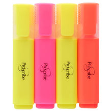 ProScribe Wallet of 4 Assorted Highlighters - ABC School Supplies