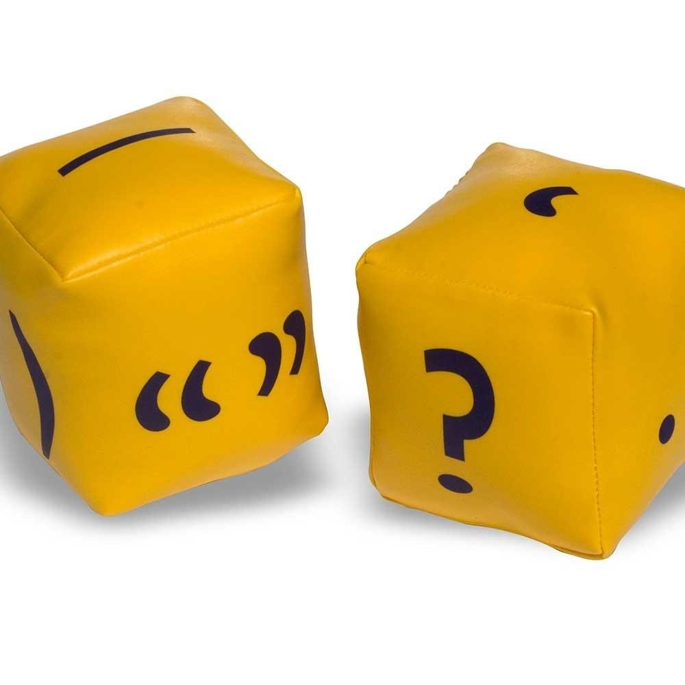 **Punctuation Dice (Set Of 2) - ABC School Supplies