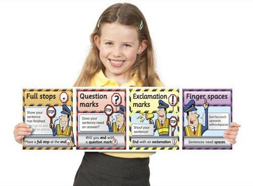 **Punctuation Police Frieze - ABC School Supplies