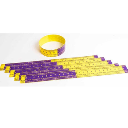 **Pupils Elapsed Time Ruler (Group Pack Of 6) - ABC School Supplies