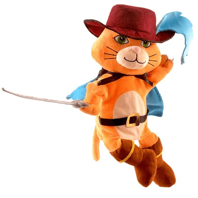 Puss In Boots Hand/Finger Puppets - ABC School Supplies