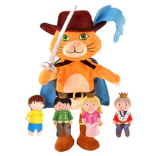 Puss In Boots Hand/Finger Puppets - ABC School Supplies