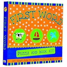 Puzzle & Book Kit: First Words - ABC School Supplies