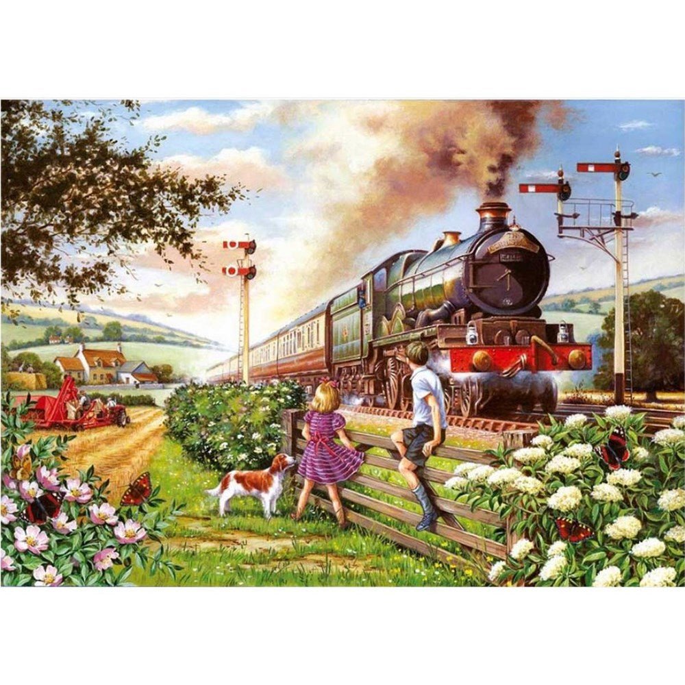Railway Children - BIG 500 Piece Jigsaw Puzzle - ABC School Supplies