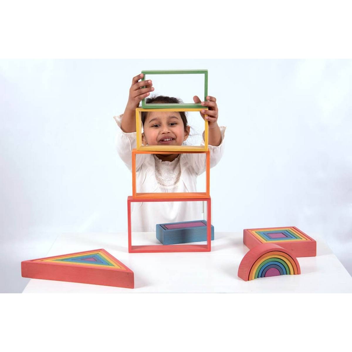 Rainbow Architect Rectangles - ABC School Supplies