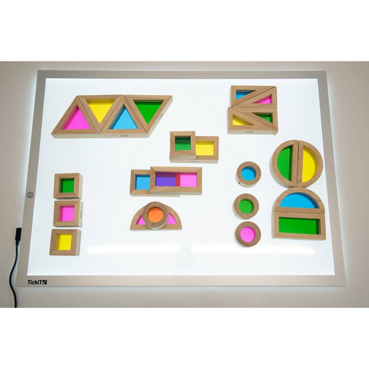 Rainbow Block Set - ABC School Supplies