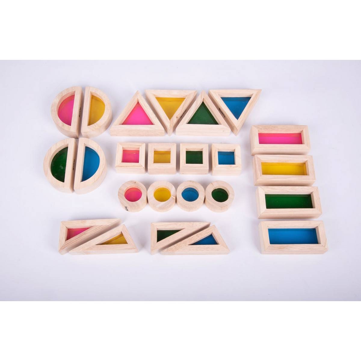 Rainbow Block Set - ABC School Supplies