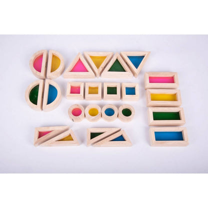 Rainbow Block Set - ABC School Supplies