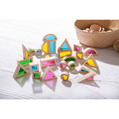 Rainbow Block Set - ABC School Supplies