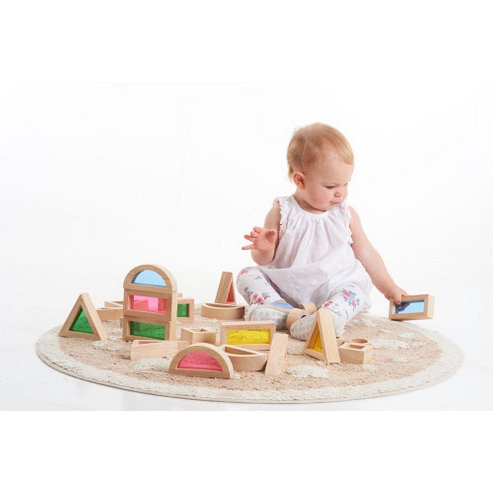 Rainbow Block Set - ABC School Supplies