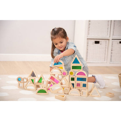 Rainbow Block Set - ABC School Supplies