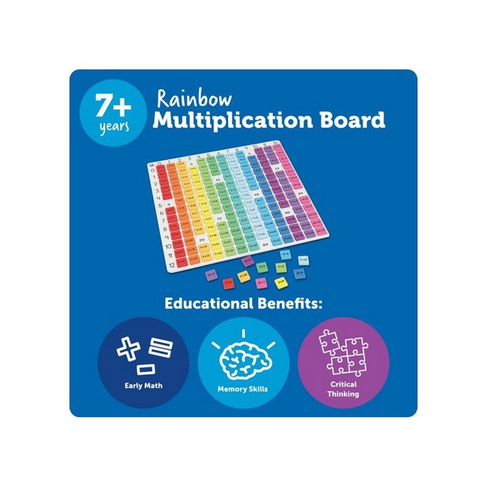 Rainbow Multiplication Board - ABC School Supplies